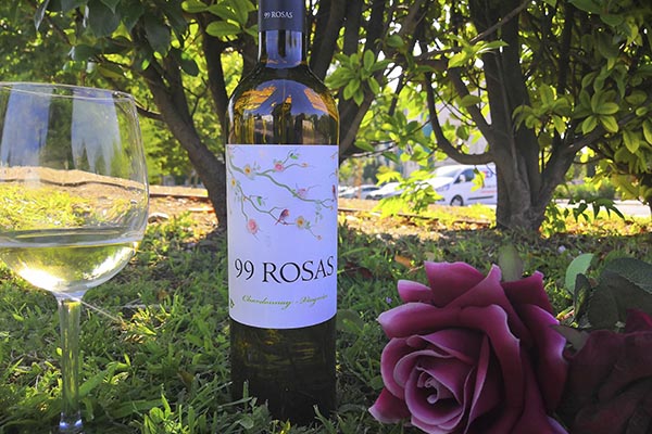 99 Rosas Chardonnay Viognier vino blanco dominio punctum